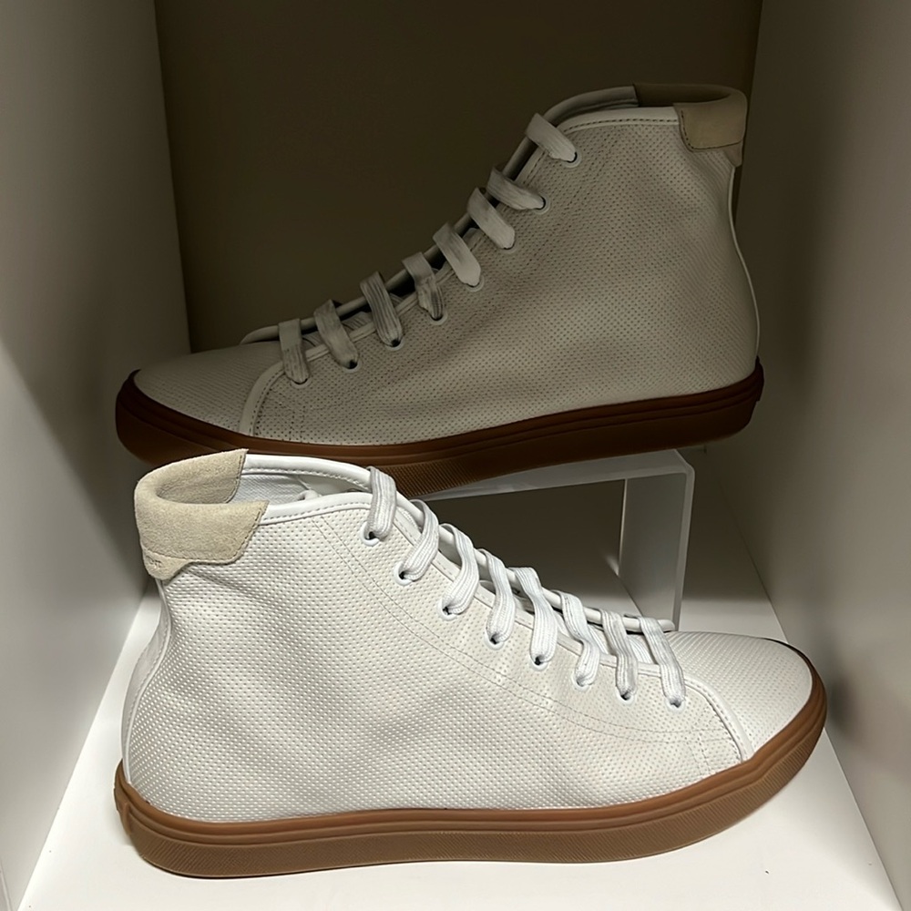 Saint Laurent Larry Mid Top Sneakers